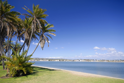 San Diego, California coastline